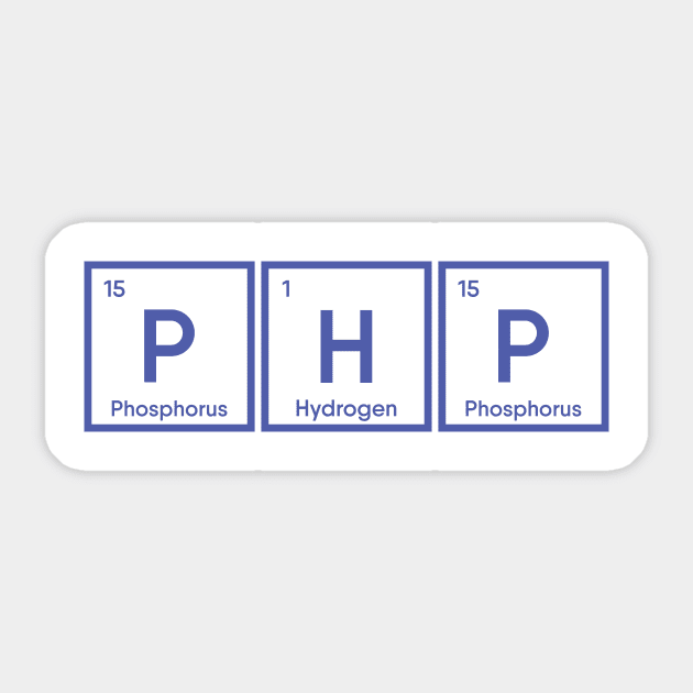 Php Sticker by mangobanana